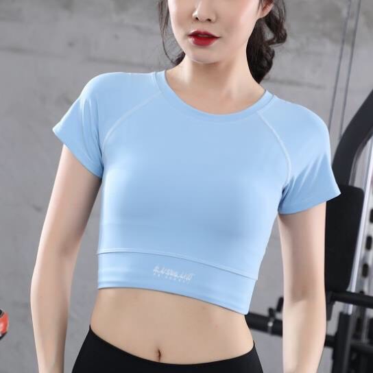 Áo crotop thể thao tập gym yoga nữ
