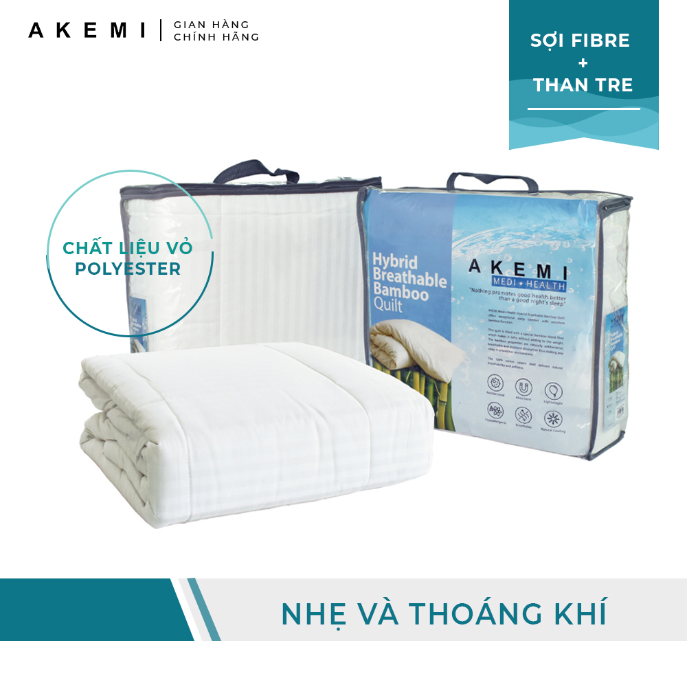 Ruột Chăn Akemi Medi Health Hybrid Breathable Bamboo King Queen