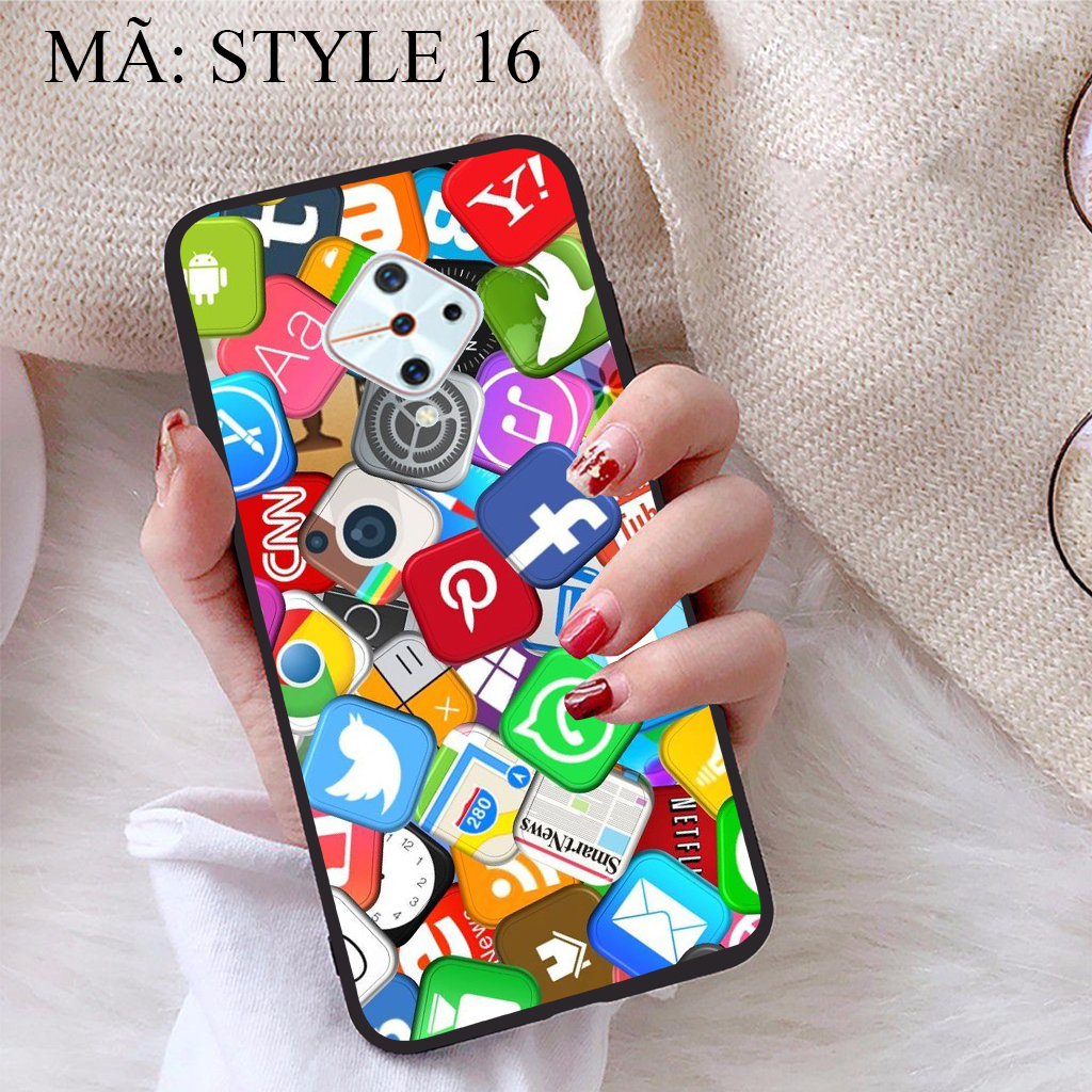 [HCM]Ốp lưng iCase dành cho  Vivo S1 Pro viền dẻo TPU BST Phong cách trẻ trung