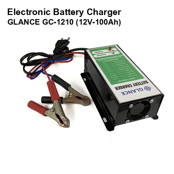 Bộ Sạc ắc quy cho tủ báo cháy & báo động Glance GC-1210 , 12V-100Ah
