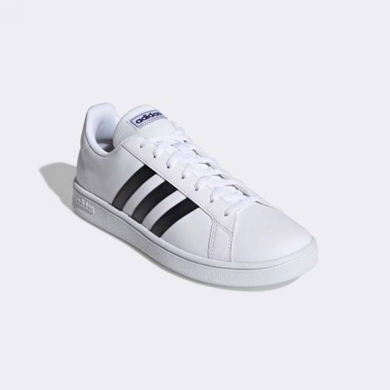Giày casual nam nữ adidas grand court trắng m - ee7904