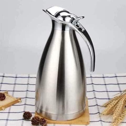 Phích 2 lớp giữ nhiệt inox cao cấp có quai 2l Bình giữ nhiệt / Bình nước thể thao / Bình giữ nhiệt