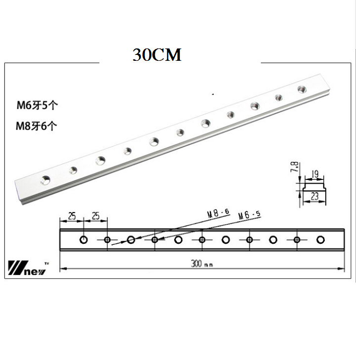 Thanh trượt bàn cưa 30 - 45 cm