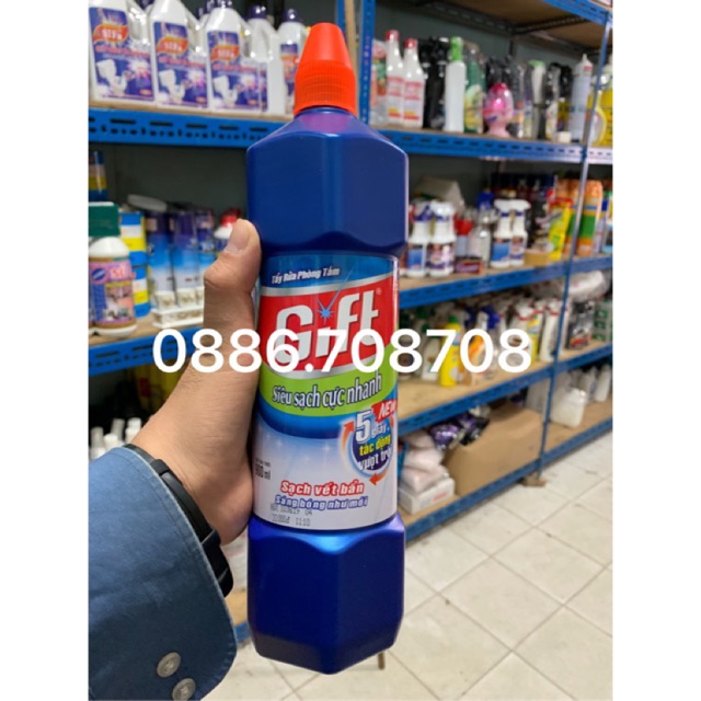 Gift tẩy bồn cầu 900ml