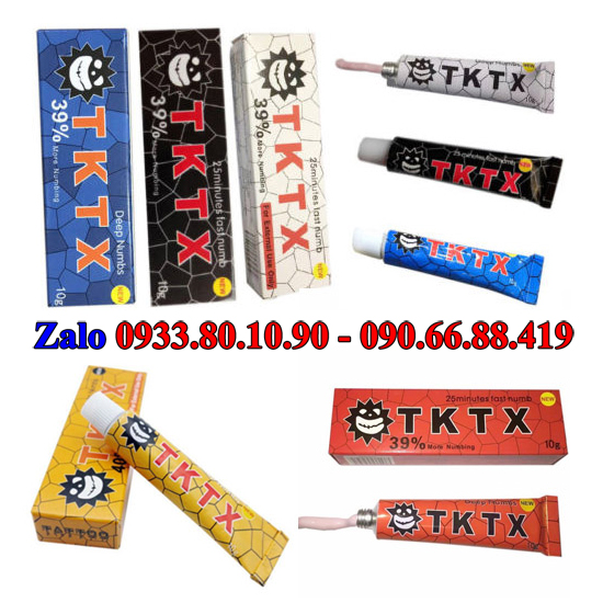 Kem tê tktx phun xăm môi mày mí mắt 10g
