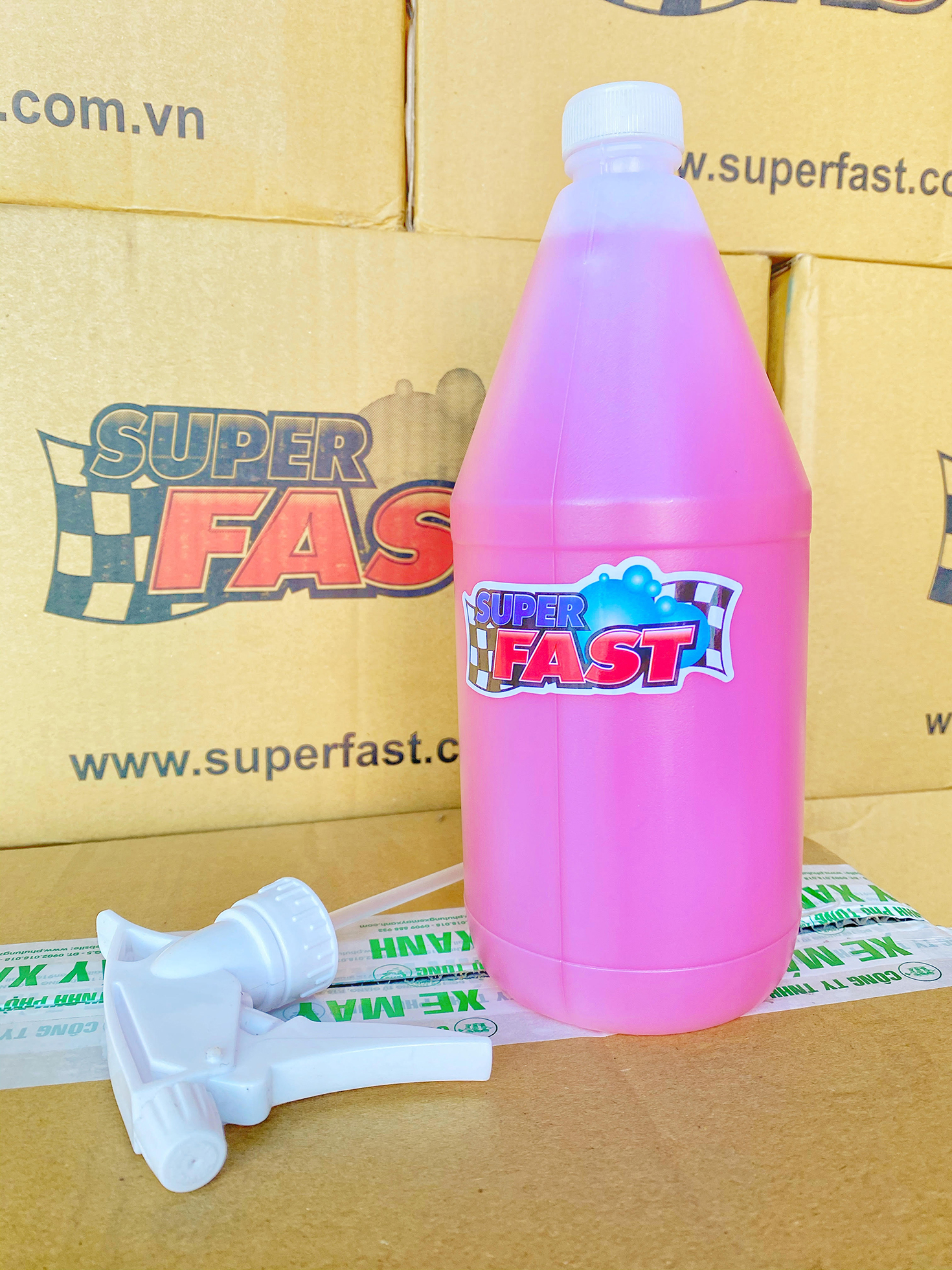 [Chính hãng] Dung Dịch Tẩy Rửa Đa Năng, nước rửa xe Super Fast, superfast 1Lít - 1000ml