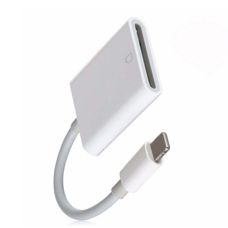 Đầu đọc thẻ nhớ OTG SD / TF / SDHC Cho iPhone IPad Tablet hỗ trợ ios 12 cam kết sản phẩm đúng mô tả chất lượng đảm bảo
