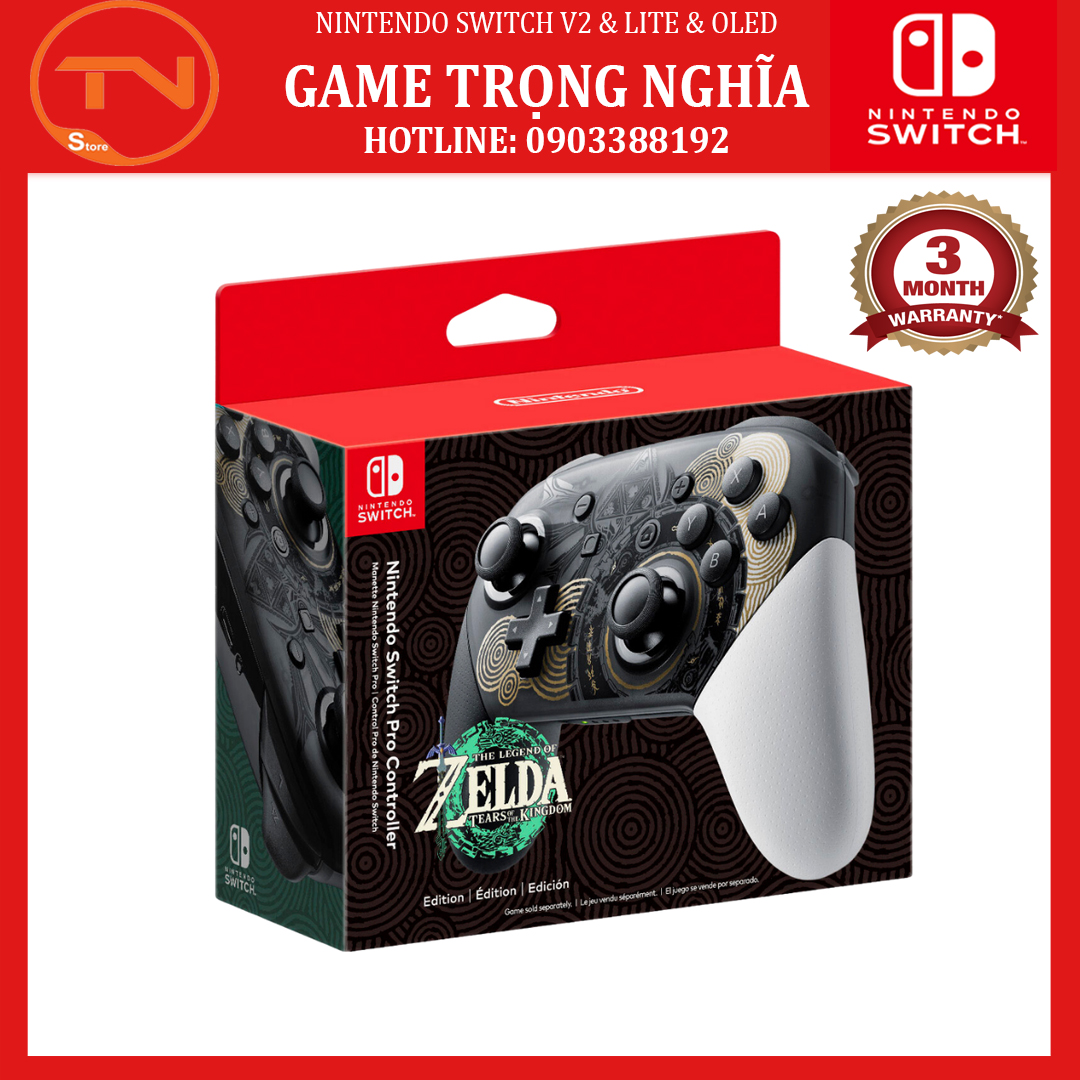 Tay cầm Nintendo Switch Pro Controller The Legend Of Zelda Tears Of The Kingdom