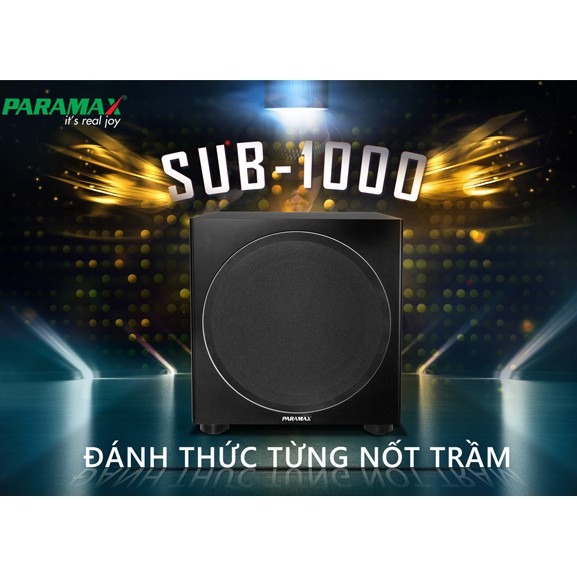 Súp điện loa paramax sub-1000 new