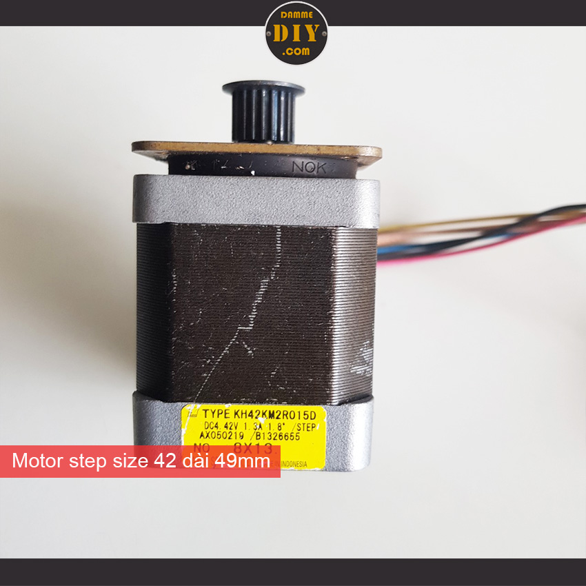 Động cơ Motor Step size 42 x 50mm, dòng lớn mo-men xoắn cao thích hợp DIY máy in 3d, máy khắc laser