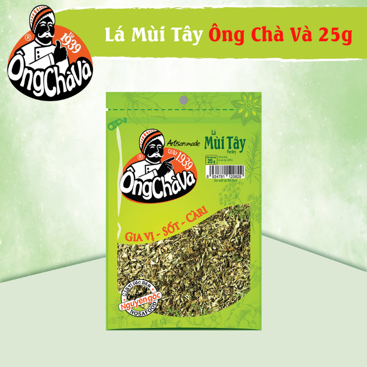 Lá mùi tây ông chà và 25g