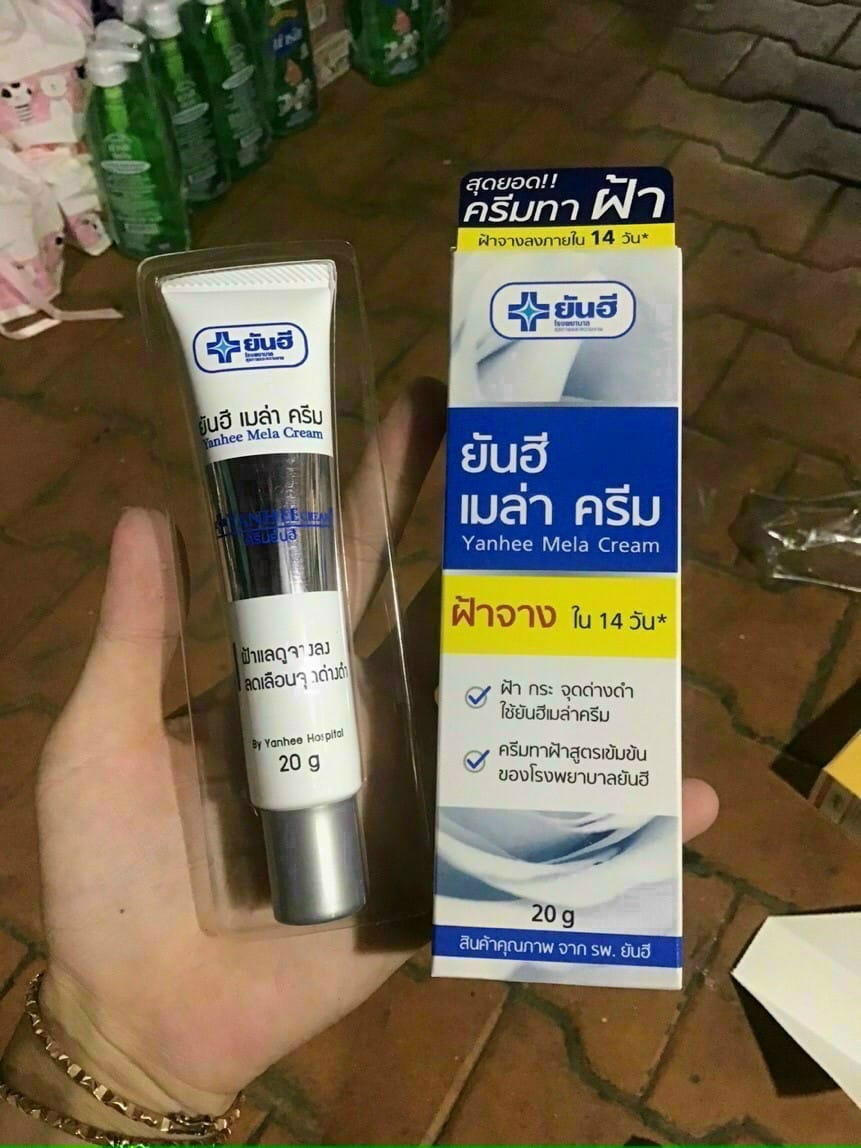 KEM DƯỠNG DA GIẢM NÁM HIỆU QUẢ YAN HEE MELA CREAM THÁI LAN 20G - SẢN PHẨM TỐT, CHẤT LƯỢNG CAO, HOT TRÊN THỊ TRƯỜNG ĐƯỢC ƯA CHUỘNG HIỆN NAY