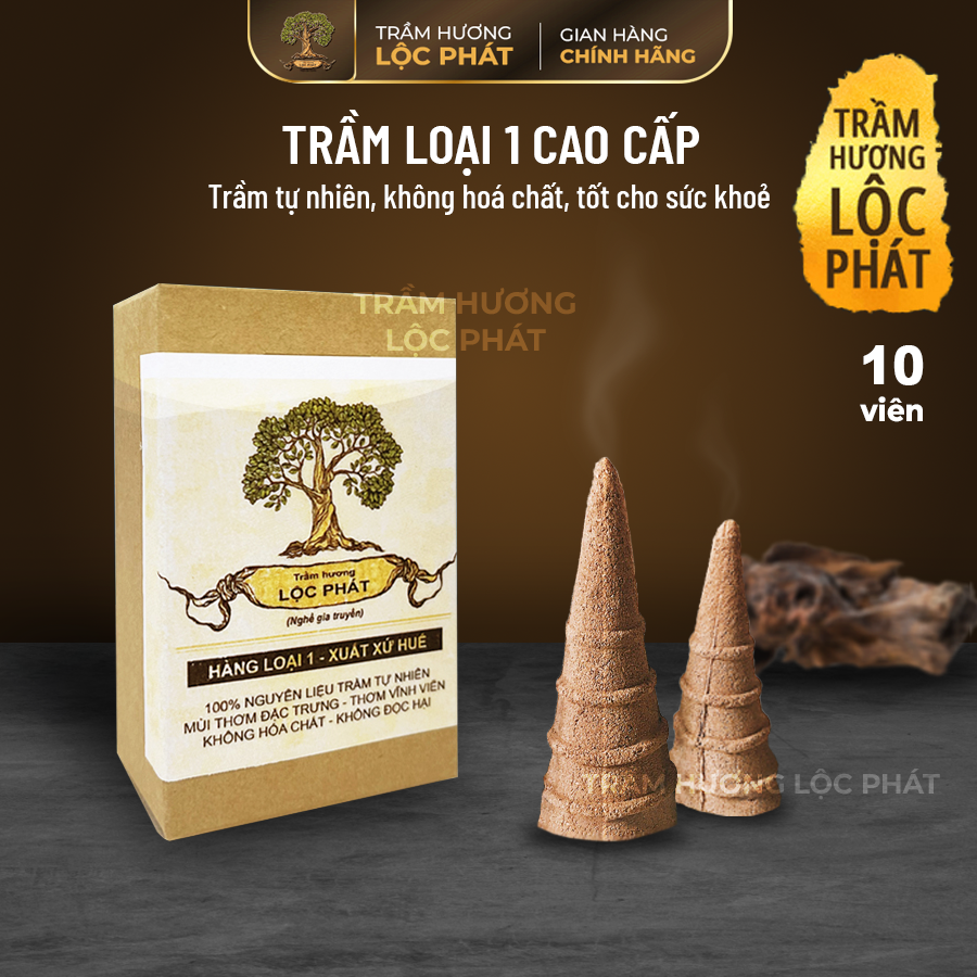 Nụ trầm hương tự nhiên cao cấp trầm hương lộc phát trầm xông nhà loại 1