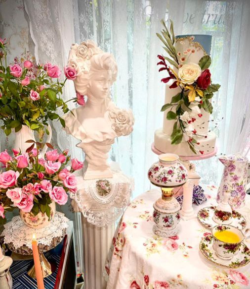 Tượng Decor Composite Cô gái Pháp 52cm