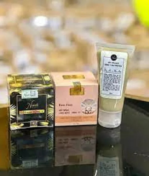 Kem face cốt nám đông y nicos và kem cốt trắng nâng cơ nicos beauty 10g - và sữa rửa mặt đông y gia truyền cao cấp - mẫu mới