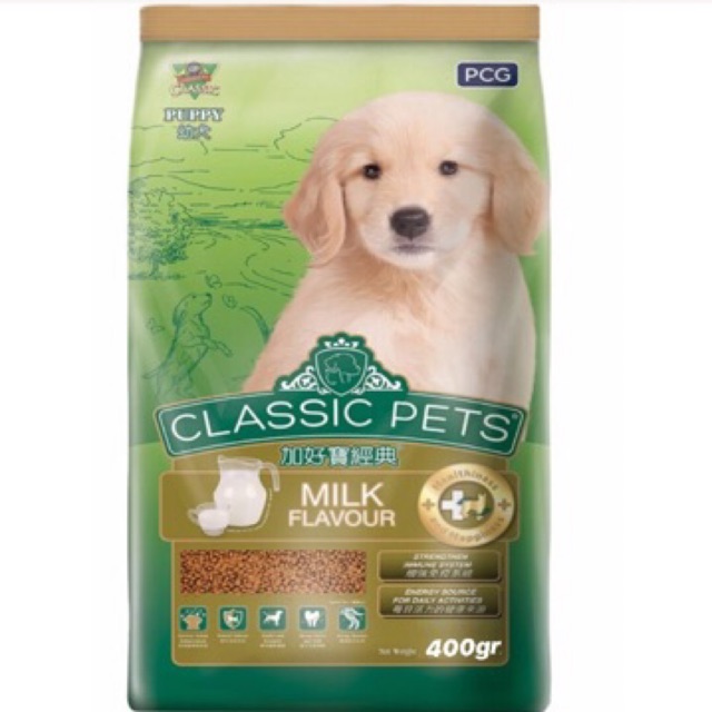 Thức Ăn Chó Classic Pets Puppy 400Gr dành cho chó con dưới 12 tháng