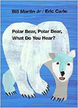 Polar bear polar bear, what do you hear?