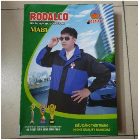 Bộ áo mưa cao cấp 2 lớp nhiều công dụng