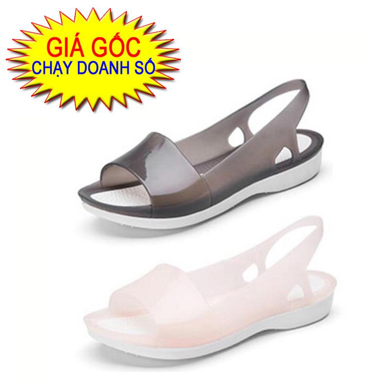 [HCM]Sandal nhựa cao cấp sandal đi mưa phong cách Hàn Quốc