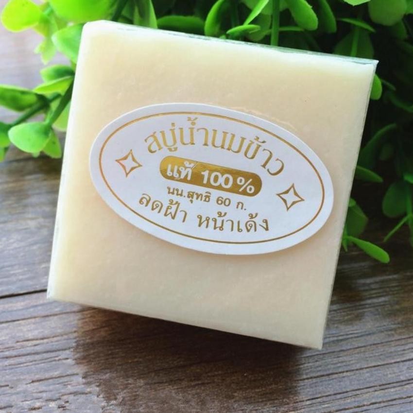 XÀ PHÒNG CÁM GẠO THÁI LAN JAM RICE MILK SOAP - XA-PHONG-THAI