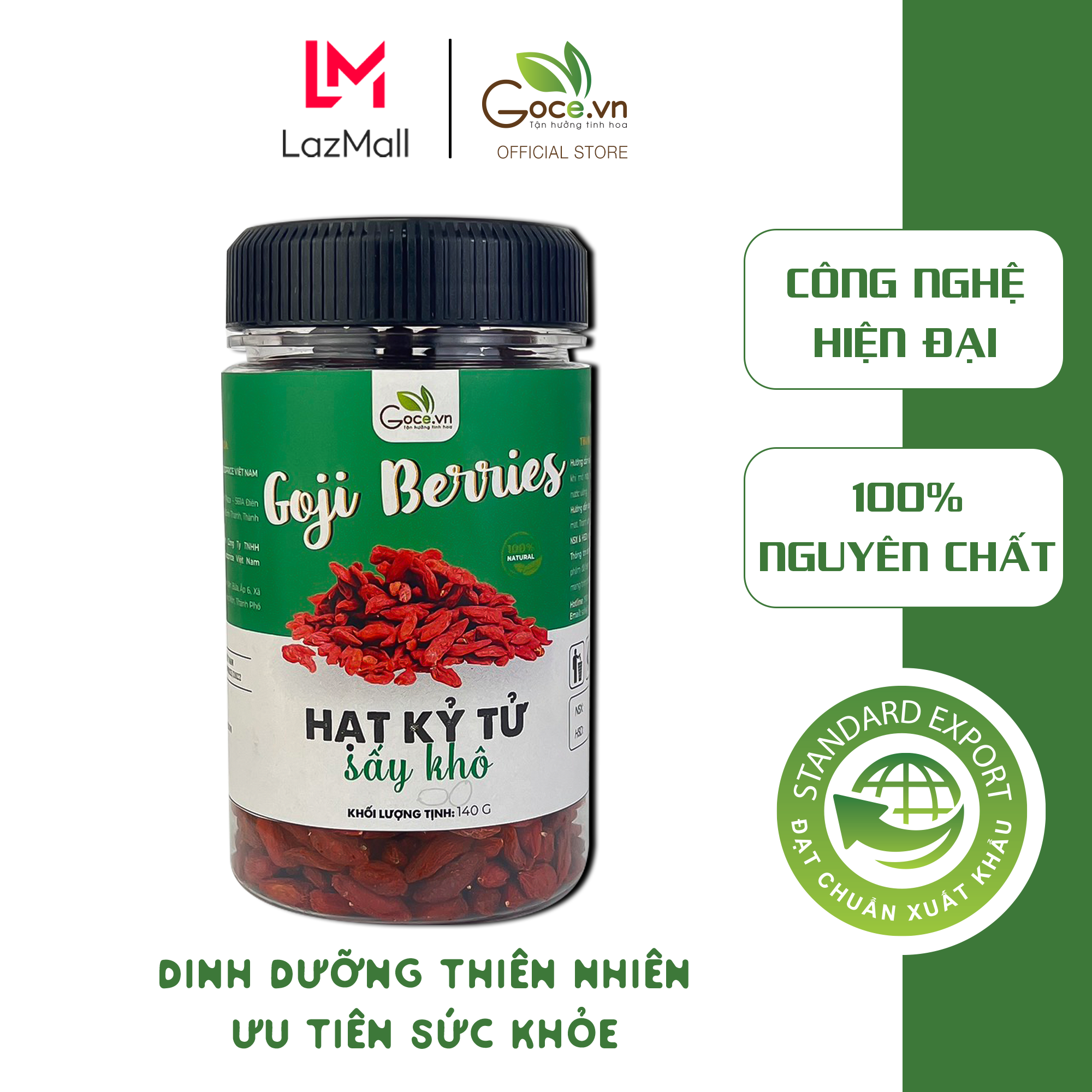Hạt kỷ tử sấy khô goce - 140g