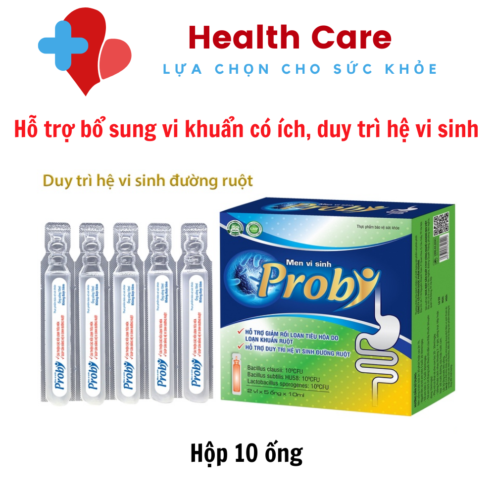 Men Vi Sinh Probi VSHINE - Giúp Cân Bằng Hệ Vi Sinh Đường Ruột, Cải Thiện Các Vấn Đề Về Rối Loạn TIêu Hóa