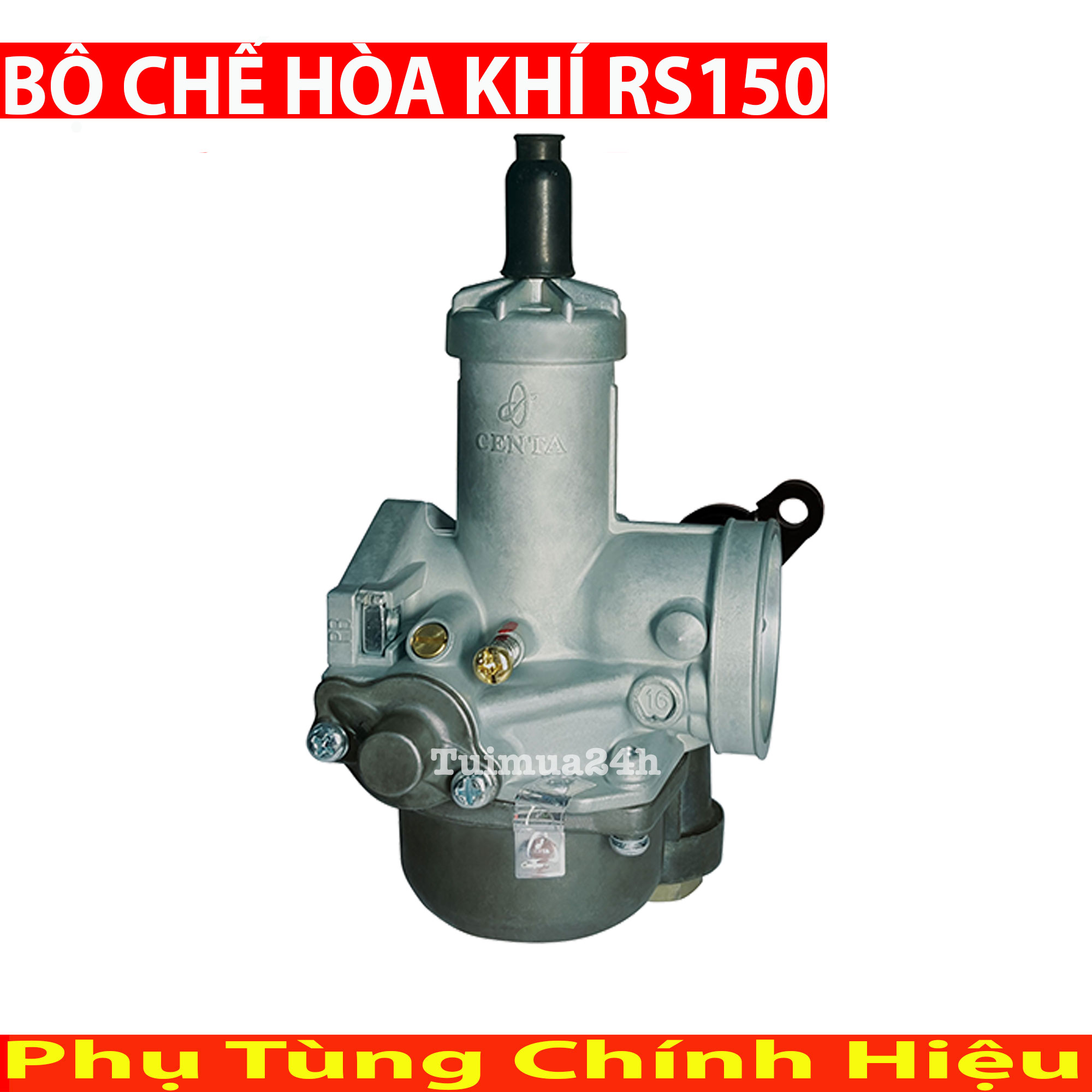 [HCM]Bộ chế hòa khí Centa RS150 đường trường đạt 70 Km/L