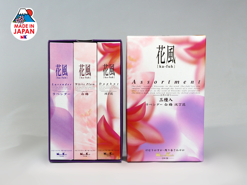 Hương thơm Nhật Bản Kafuh Mix 3 mùi thơm - Hoa oải hương, Hoa mận trắng, Hoa Thụy Hương