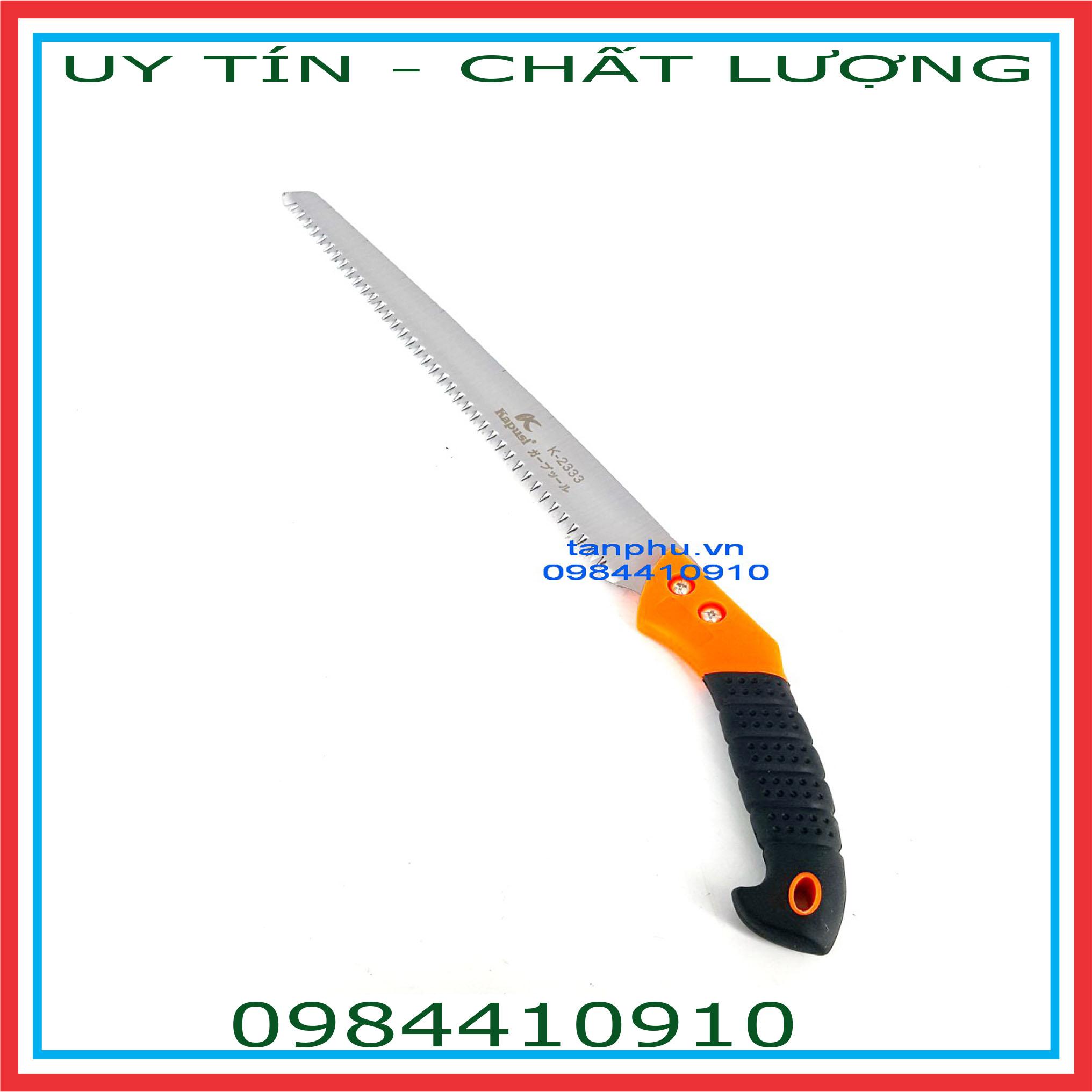 CƯA CẦM TAY DẠNG THẲNG KAPUSI  350MM LƯỠI TRẮNG