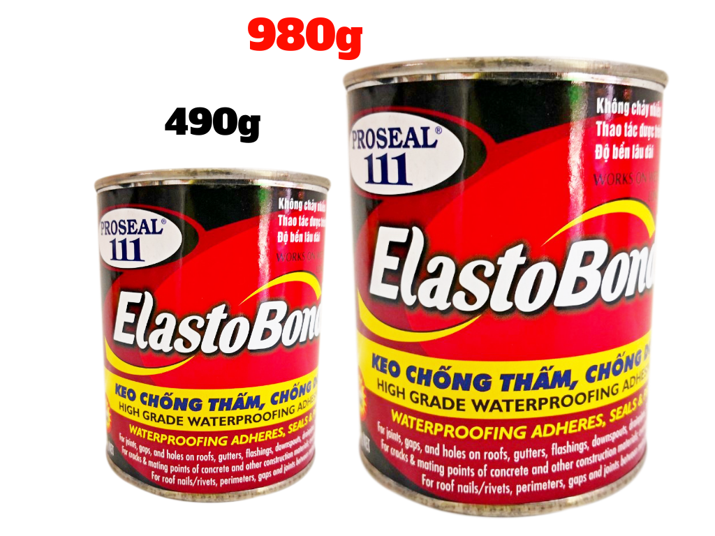 Keo Chống Thấm Proseal 111 Elastobond Trám Trét Chống Dột