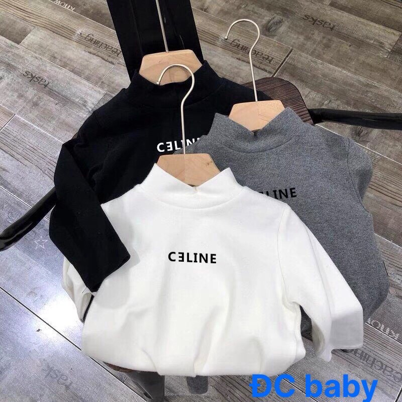 Autumn and Winter Long-Sleeved T-Shirt for Boys and Girls Hml 3-Inch Collar Thermal Shirt for Children from 10 to 40 kg - 1