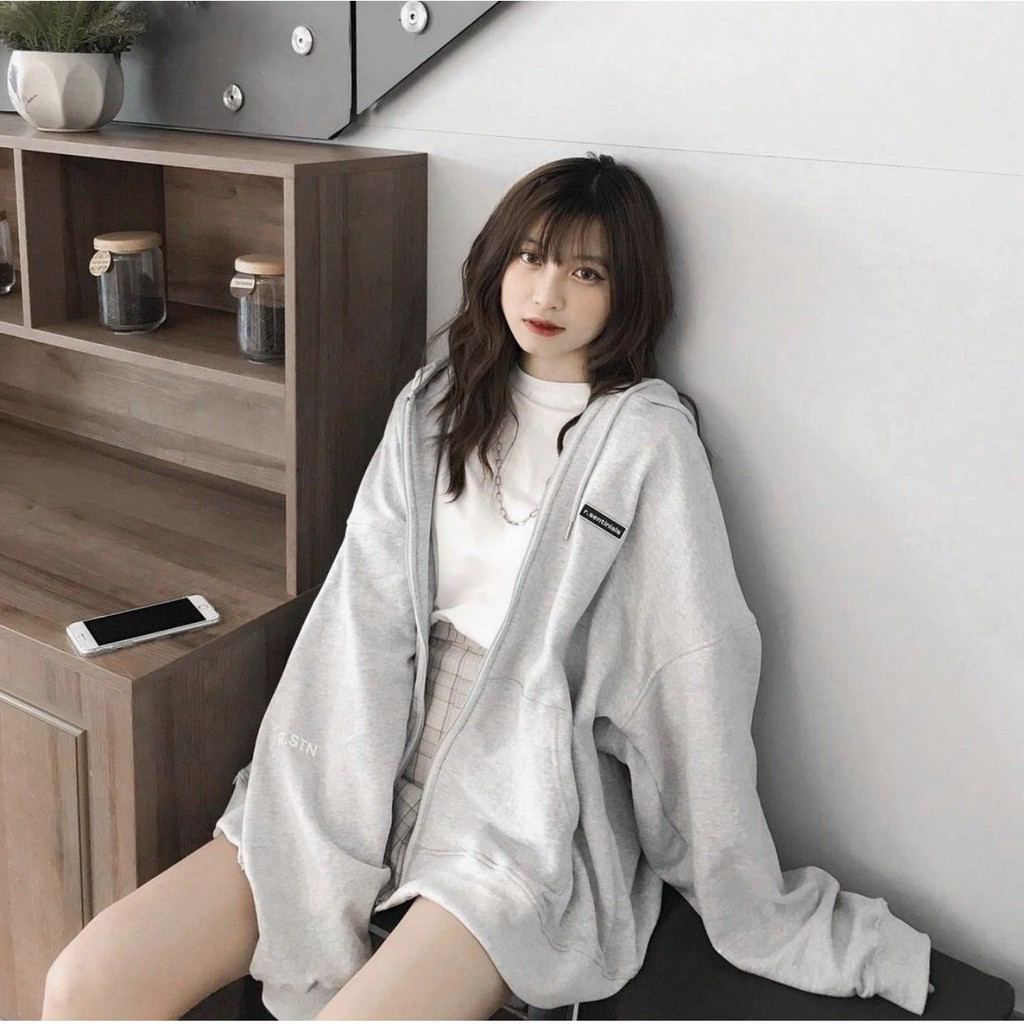 Áo Khoác Hoodie Senti Ulzzang Unisex