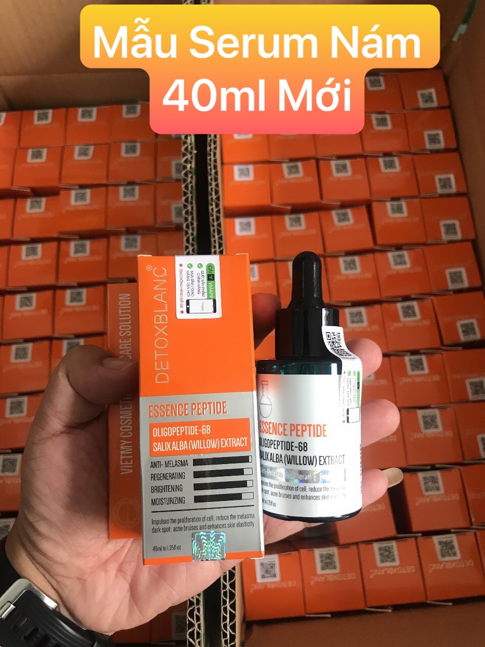 [MẪU MỚI] SERUM NÁM DETOX BLANC PEPTIDE ESSENCE PEPTIDE MẪU MỚI CHĂM SÓC DA XÓA NÁM DƯỠNG TRẮNG