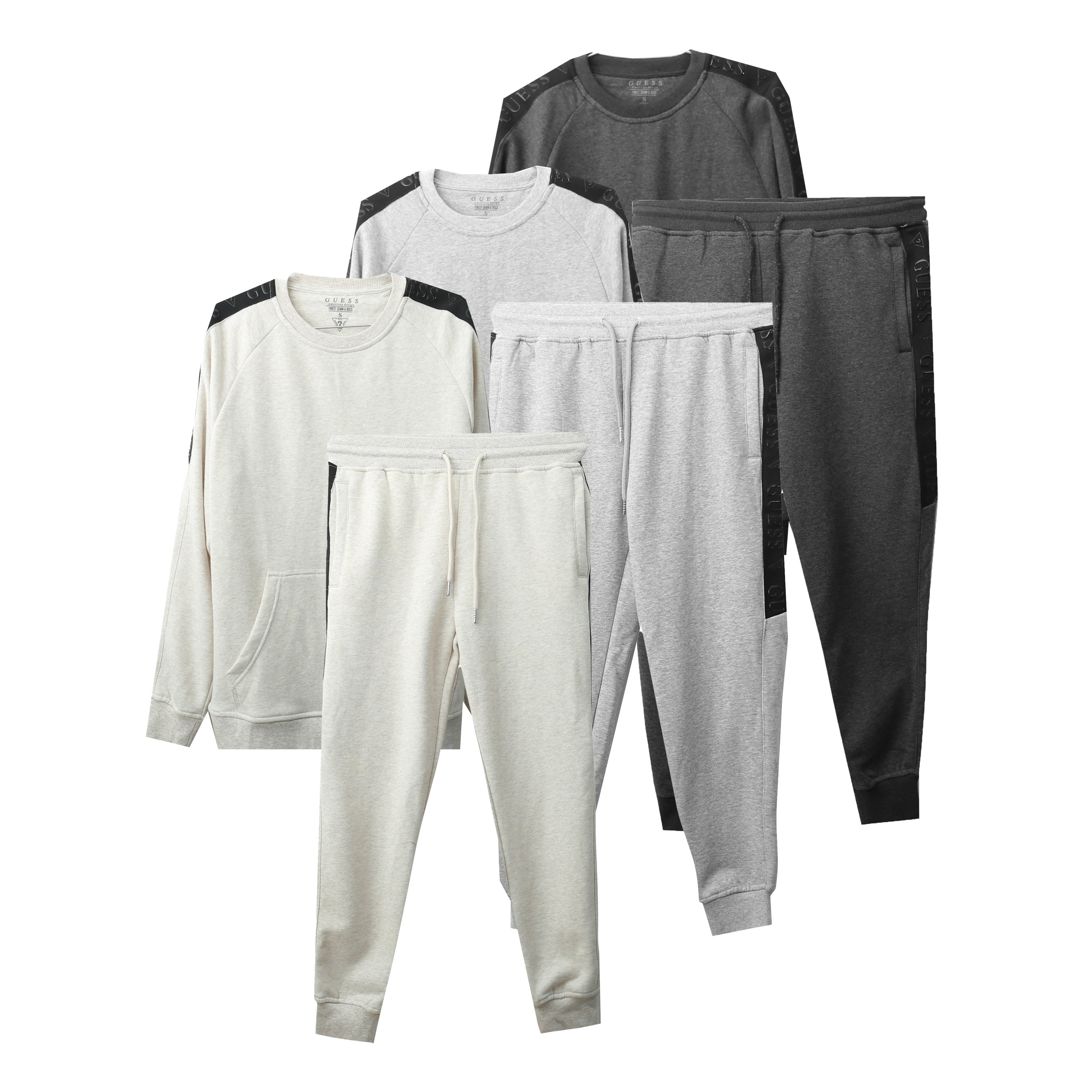 Bộ nỉ cotton thu đông xuất hàn dư form unisex , set đồ bộ đông nam nữ, bigsize 100kg - 3bros quần áo xuất khẩu