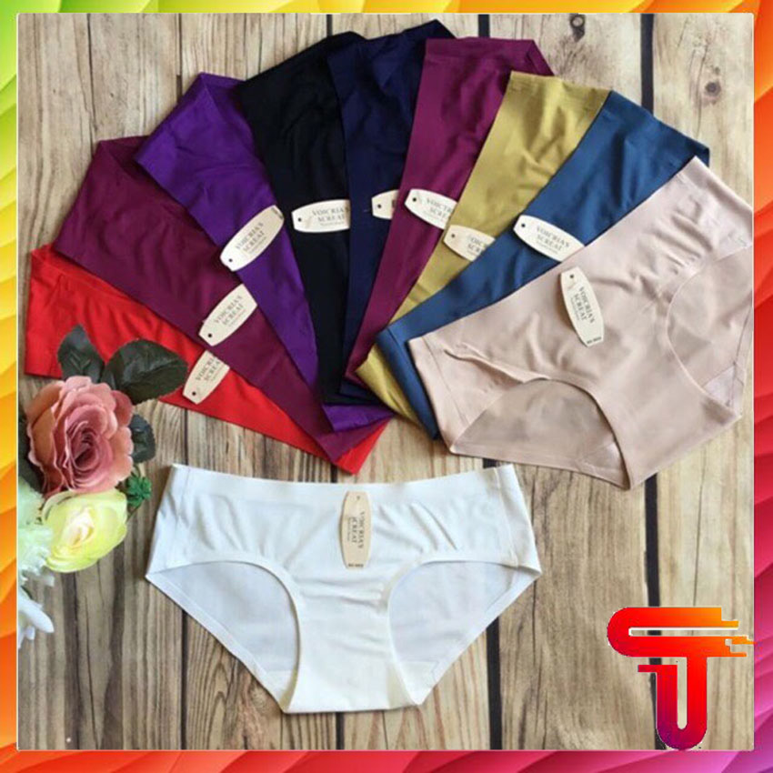 Quần lót nữ thun lạnh cao cấp - quần lót nữ cotton sexy - đồ lót nữ su đúc không đường may - quần chíp - quần sịp