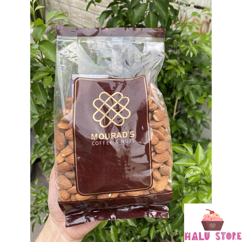 [HCM]Hạt Hạnh Nhân Sấy Dinh Dưỡng Mourads Úc - Gói 500g