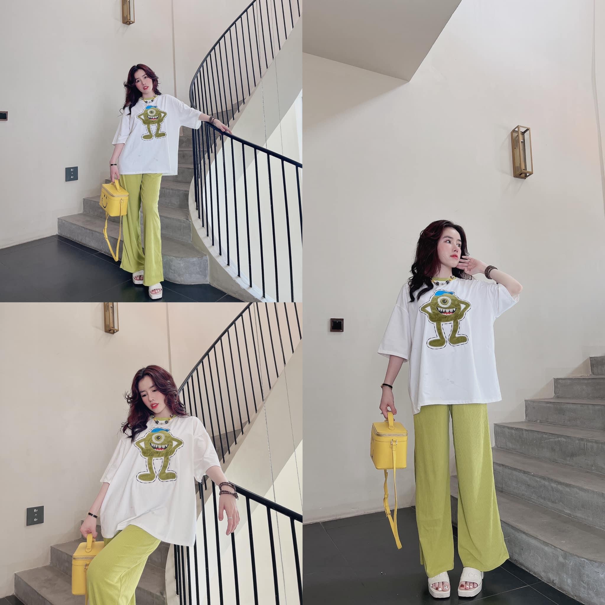 Đồ bộ dài ống loe tay ngắn, đồ bộ dài mặc nhà,đồ bộ gấu dài,đồ bộ đi chơi,đồ ngủ nữ,đồ ngủ mặc nhà,đồ thun mặc