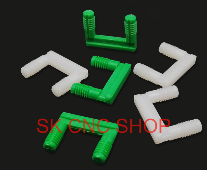 Chốt nhựa liên kết chữ u . 50 cái. chốt nhựa u - sk cnc shop