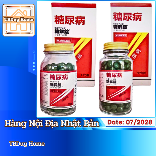 Viên uống hỗ trợ tiểu đường Tokaijyo Nhật Bản 170 viên/370 viên