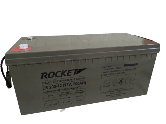 Ắc quy Viễn thông Rocket ES200-12 (12V-200Ah) (200AH)