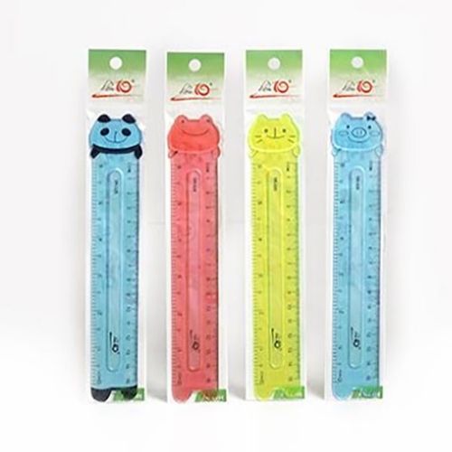 Thước dẻo pvc thiên long sr-025 15cm