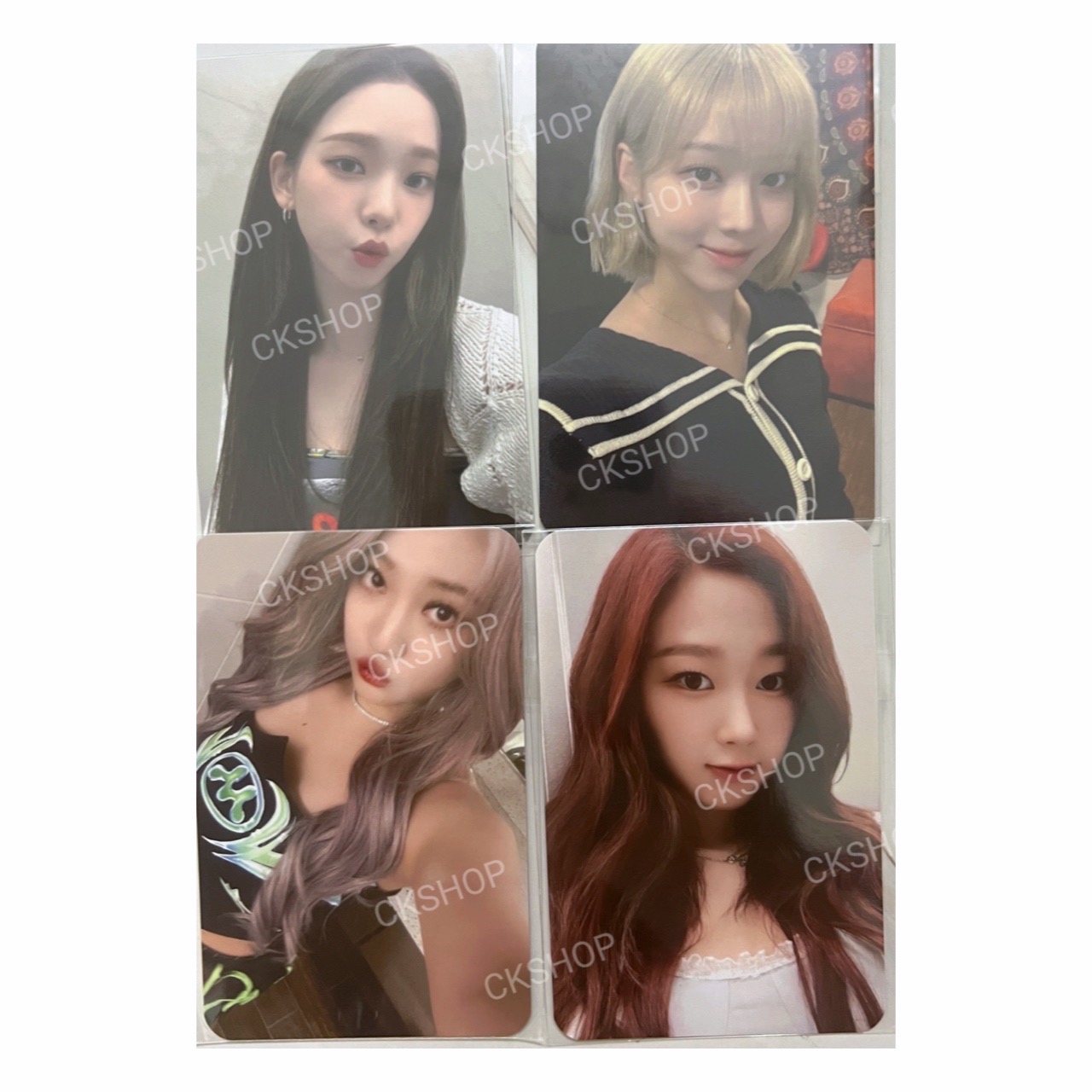 Ảnh sưu tầm photocard bo góc aespa - Girls mumo chính hãng