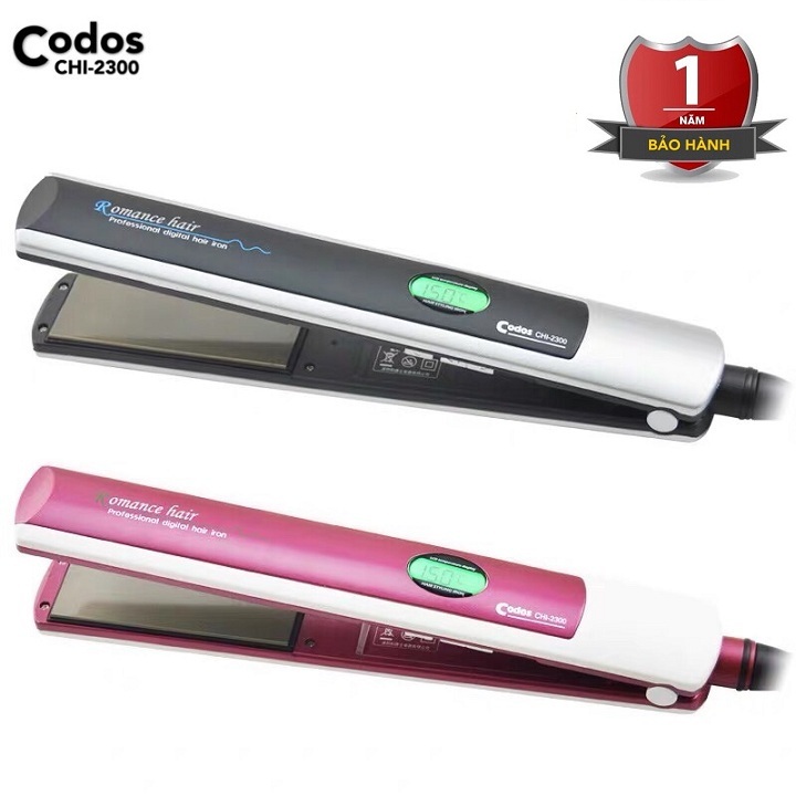 (CODOS CHI-2300) MÁY DUỖI TÓC - KẸP UỐN TÓC CHUYÊN NGHIỆP - BẢO HÀNH 1 NĂM