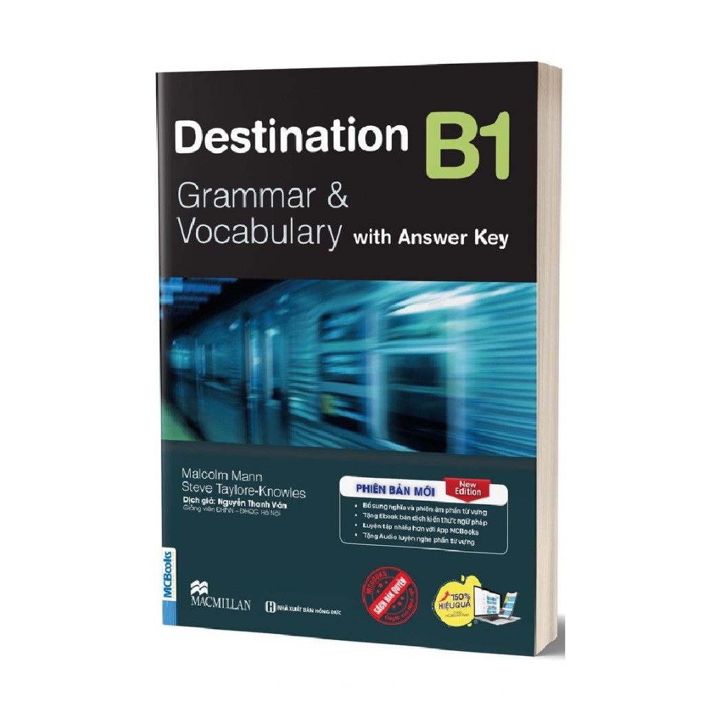 Sách - Destination B1 Grammar and Vocabulary Kèm Đáp Án Tặng Audio và bài
