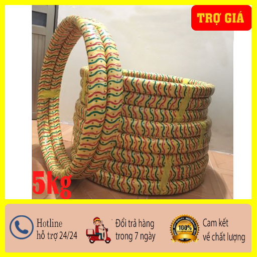 Vòng lắc eo giảm mỡ song mây chập 3 size khủng nặng 5kg giúp tan mỡ bụng