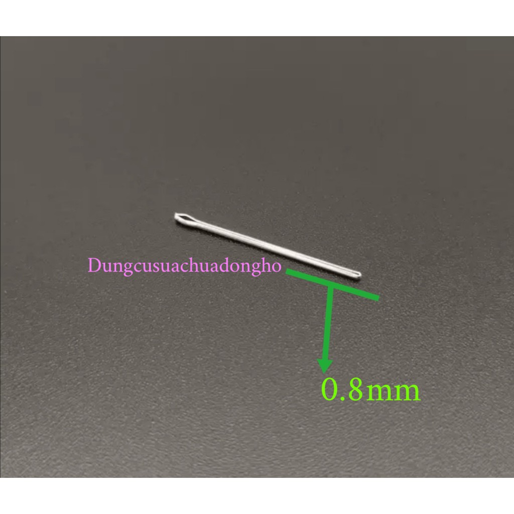 Chốt kẹp dây đeo kim loại đồng hồ đeo tay 0.8mm