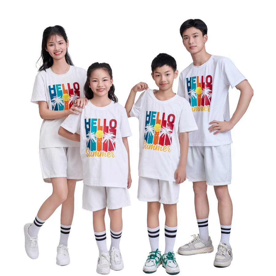 Áo phông - áo thun trắng thương hiệu FMF chất liệu thun lạnh ngắn tay unisex