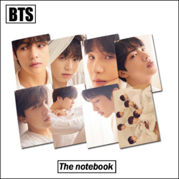 Vở ghi chép Bangtan Boys Idol giấy đẹp vở tập viết dụng cụ học tập học sinh dễ thương nhóm nhạc idol Hàn Quốc army
