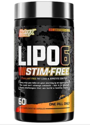 Lipo 6 | nutrex lipo-6 black stim free | giảm cân đốt mỡ cao cấp 60 viên - chính hãng - muscle fitness