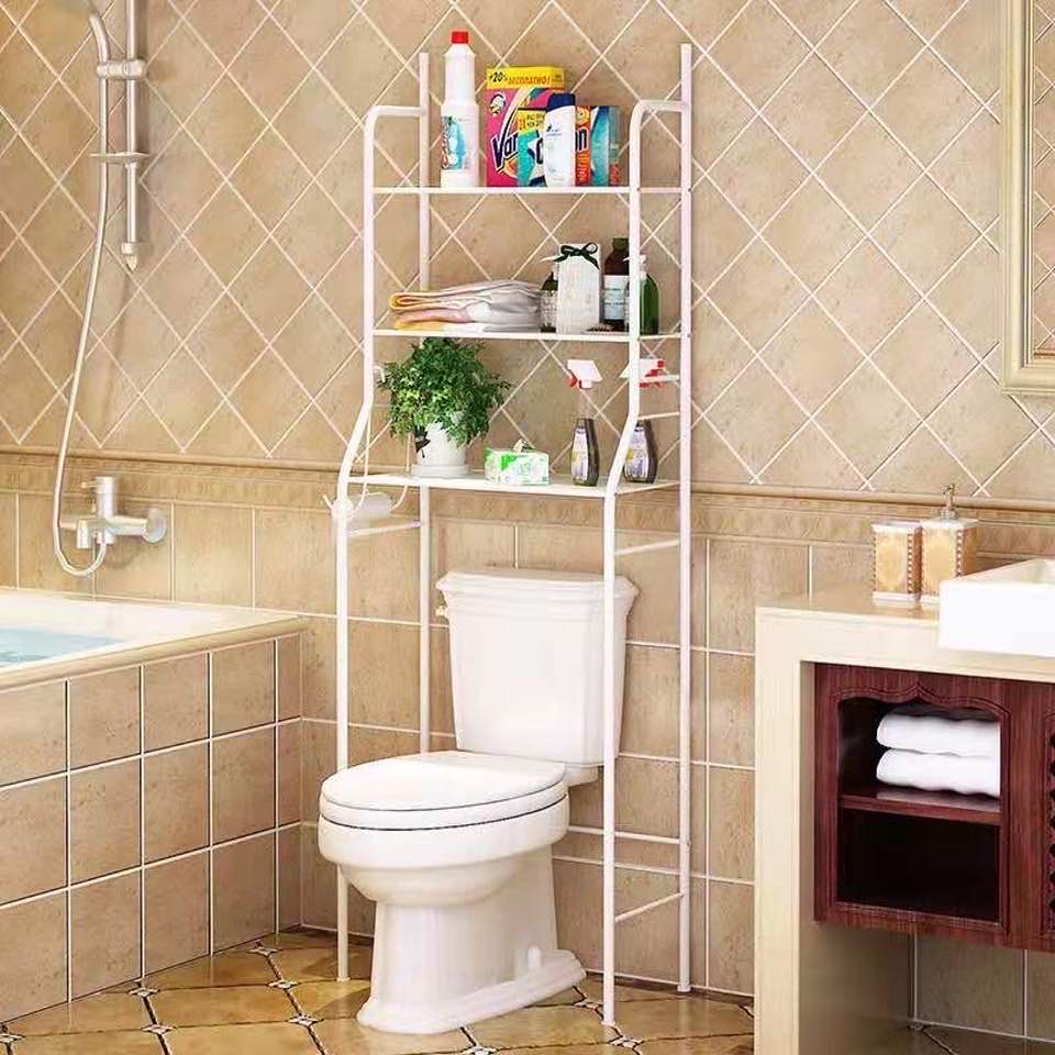 Kệ Nhà Tắm Kệ Để Đồ Phòng Tắm Kệ Nhà Vệ Sinh Toilet Kệ Để Bồn Cầu 3 Tầng Kệ Để Đồ Sau Toilet